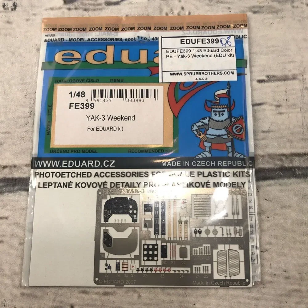 1/48 Eduard Zoom Yak-3 Weekend #FE399 for Eduard KITS New sealed